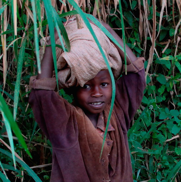 Jongen uit Uganda