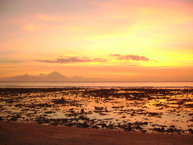 Zononsdergang op Gili Trawangan