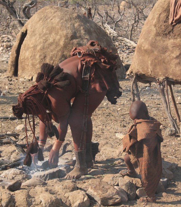 Himba-dorp