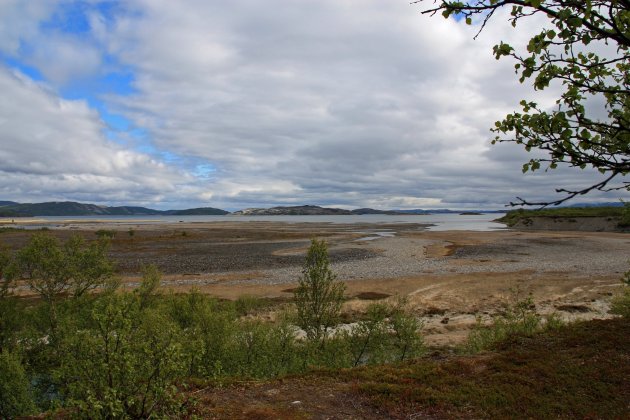 uitzicht over de Porsangerfjord