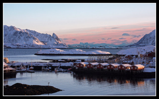 Uitzicht op Svolvaer