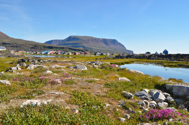 wandeling op Disko eiland