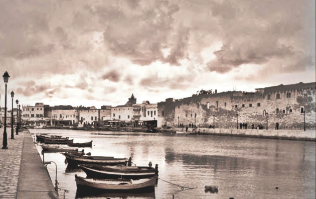 De oude haven van Bizerte