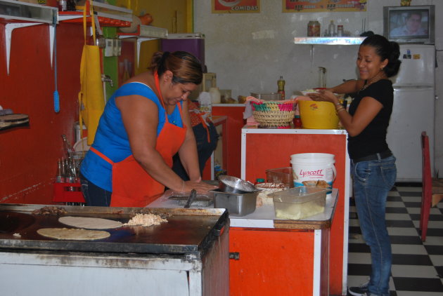 Quesadillas in Cancun