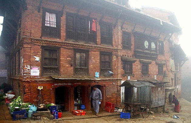 straatje in bhaktapur 