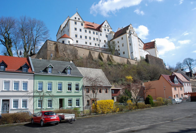 Kasteel Colditz vroegere gevangenis krijgsgevangenen officieren 2de wereldoorlog