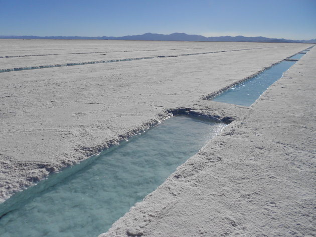 Salinas Grandes, voorbij Purmamarca richting Chile