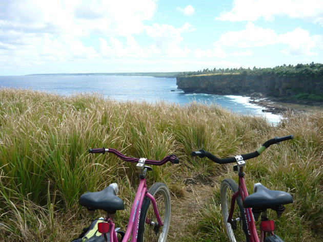 Fietsen op Tonga