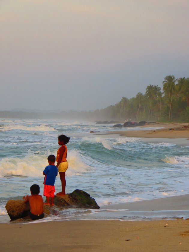 Verlaten stranden van Palomino