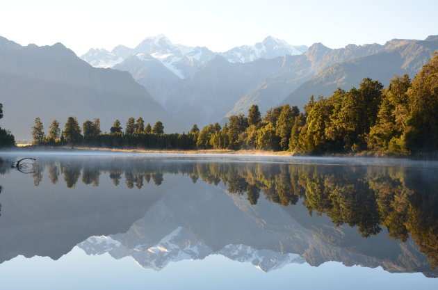 Lake Matheson - perfecte reflectie