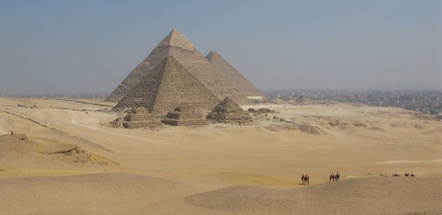 De pyramides van Giza