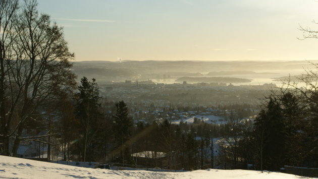 uitzicht over de stad Oslo