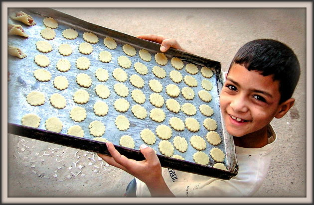 Bakkertje in opleiding