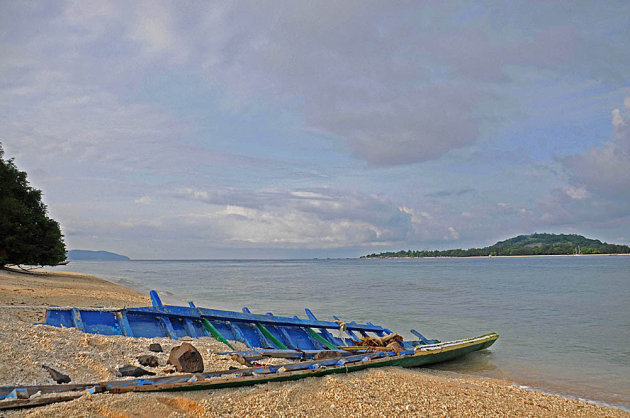 Het eiland Gili Trawangan 