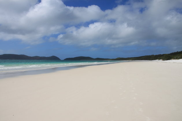 Emptiness on Whitehaven Beach