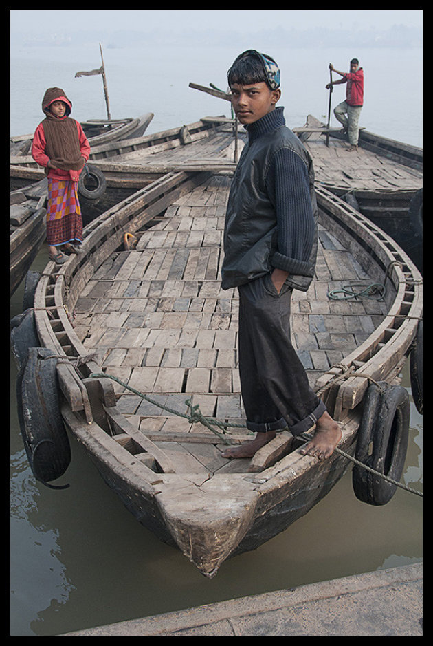 Young boatmen