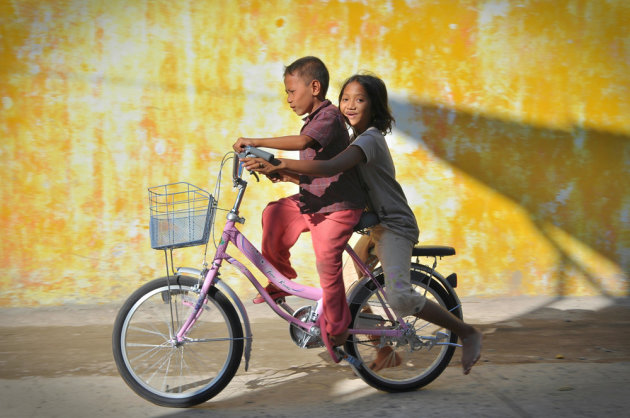 Straatbeeld Lombok