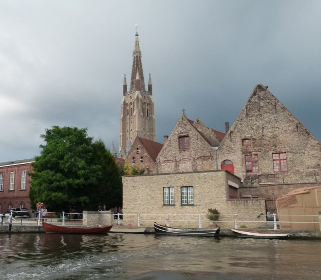 Brugge vanaf het water