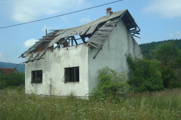 verlaten huis