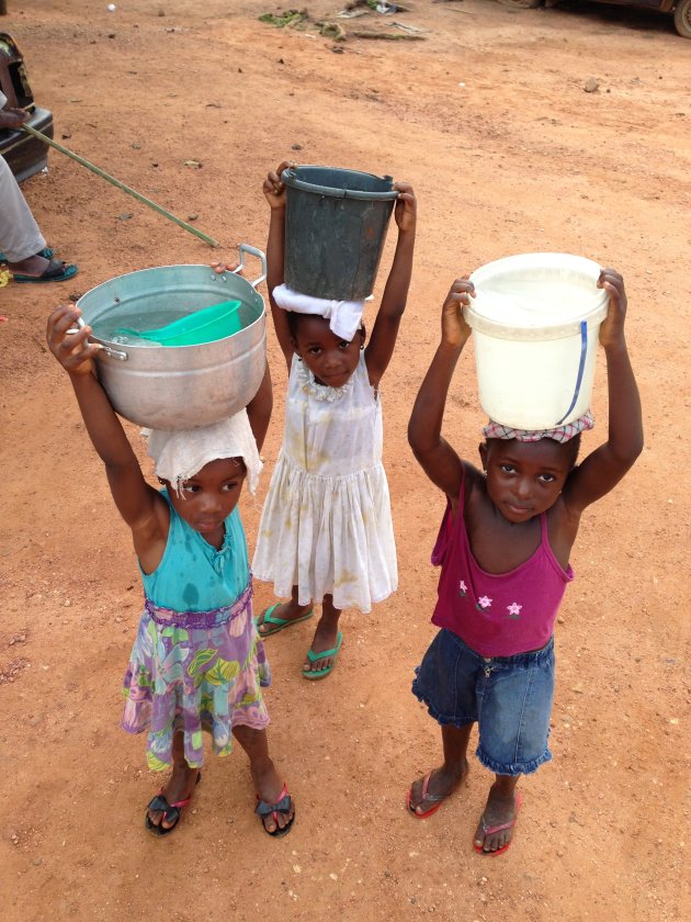 De waterdragertjes van Ghana