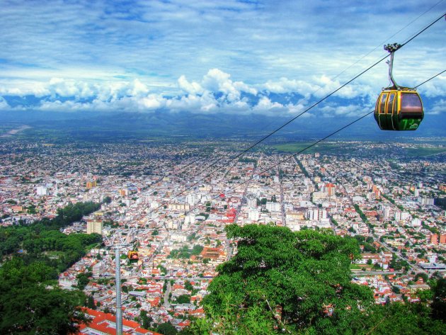 Salta desde arriba