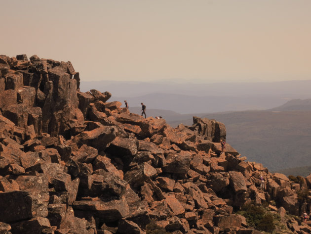 Hiking Cradle Mountain