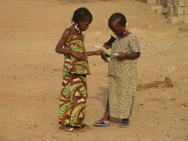 meisjes in Mali
