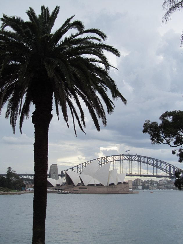 Opera hous en harbour bridge