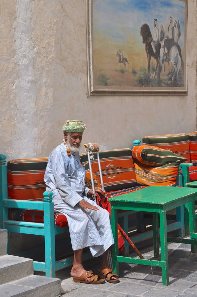 oude man in de souk