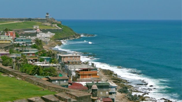 De kust van San Juan.