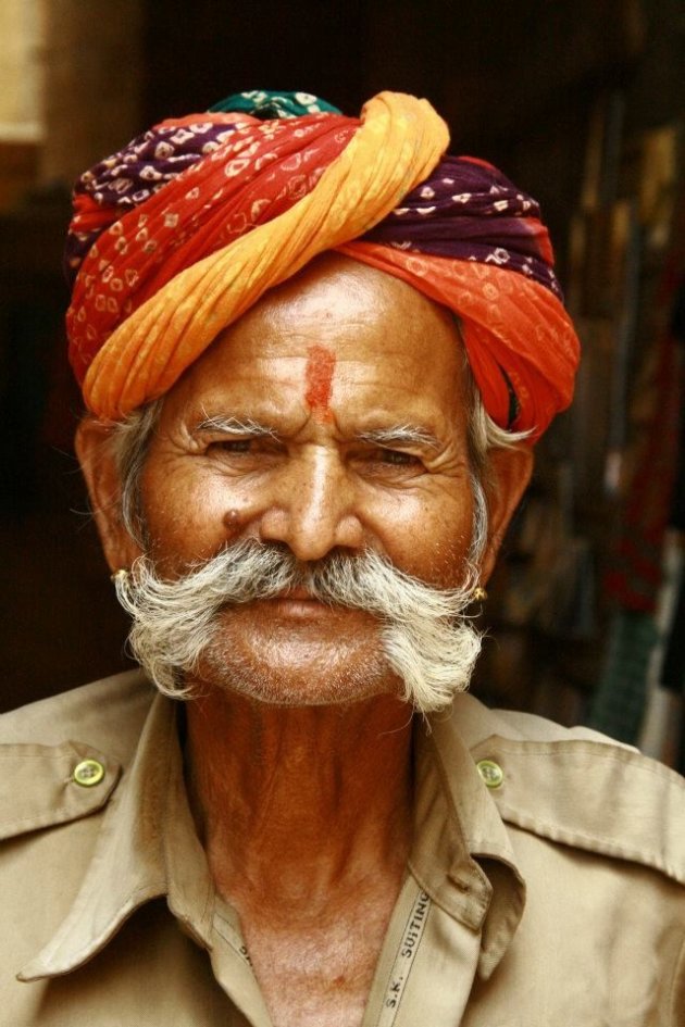 Winkelier in Jaisalmer