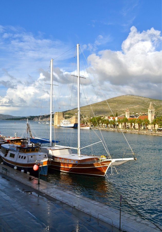 De haven van Trogir
