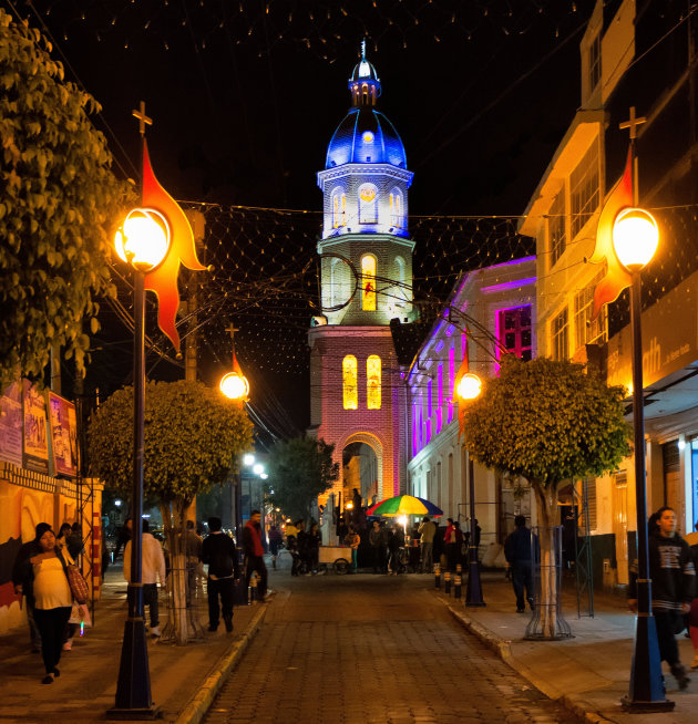 Nachtleven in Otavalo