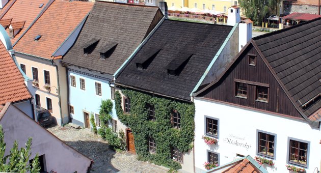 Straatje Cesky Krumlov