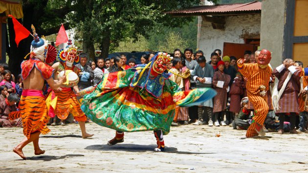 Guru Rinpoche overwint altijd in Bumthang