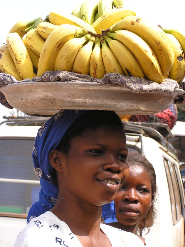 Ghanese marktvrouw