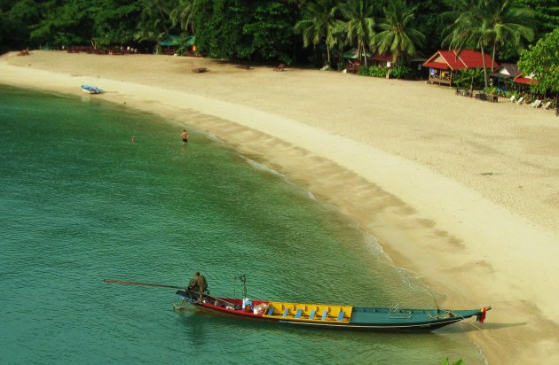 verlaten stranden