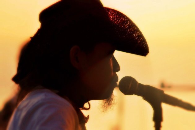 Muziek op het strand