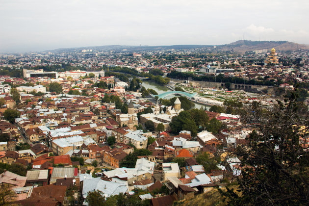 Uitzicht Tbilisi