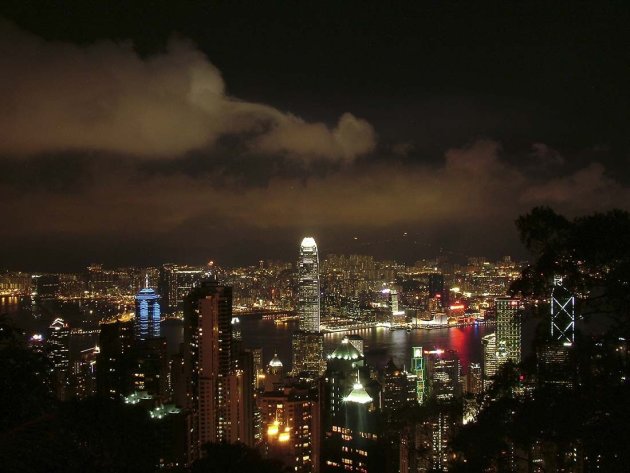 Hongkong by night