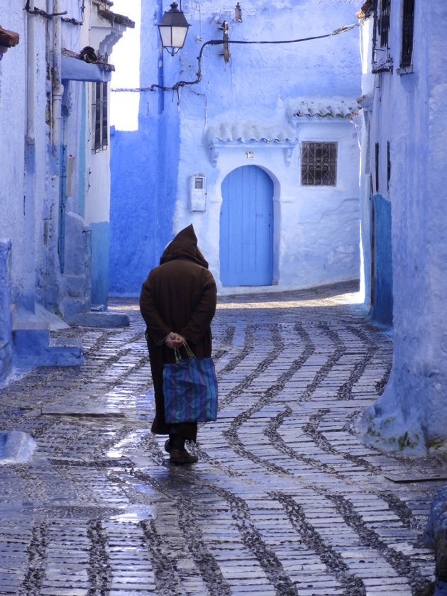 wandelen door Chechaouen