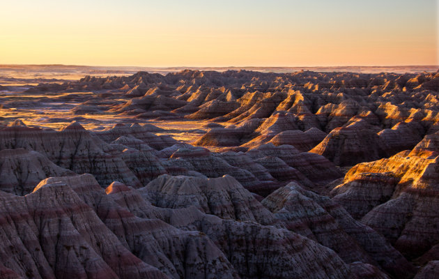 Badlands sunrise