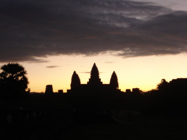 Zonsopgang bij Angkor Wat