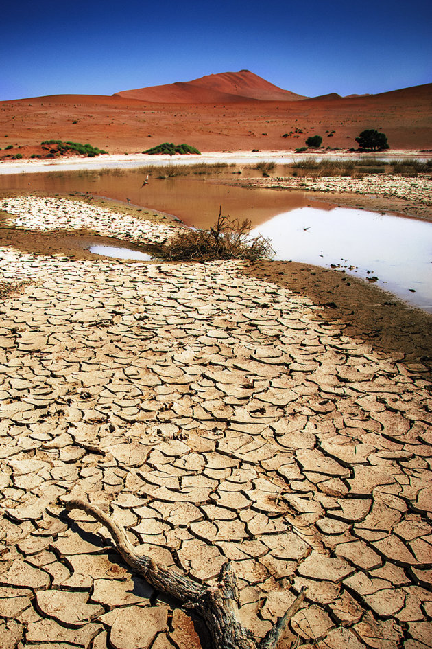 Sossus Vlei met water