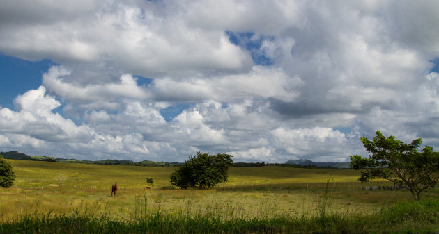 Uitgestrekte landschappen in Cuba