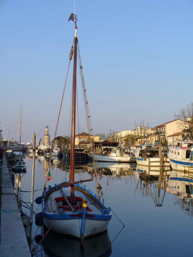 het kanaal van Cervia