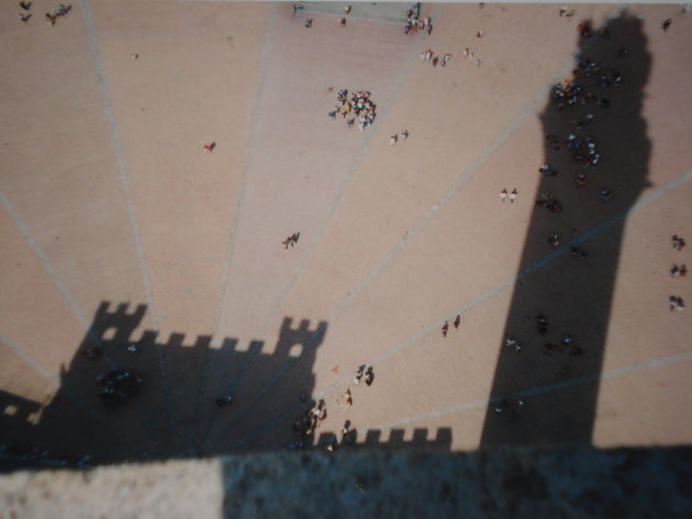 Piazza del Campo van boven