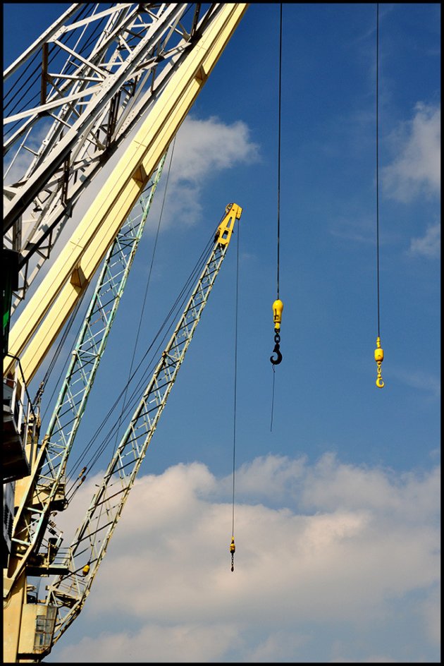 Stilleven in de oude haven