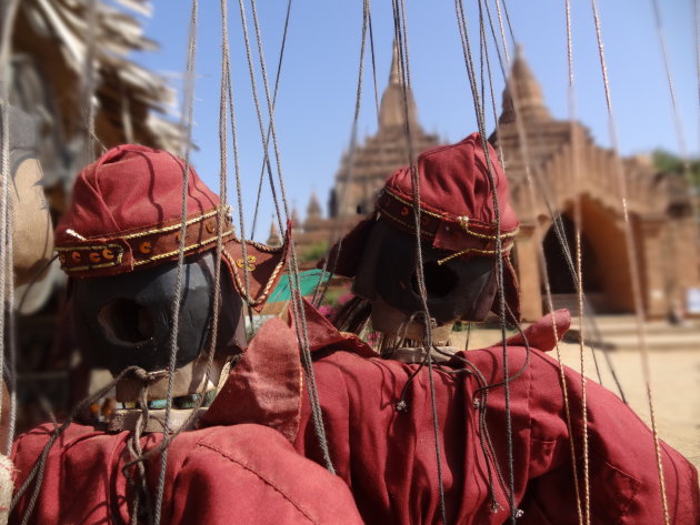 Traditional puppets in Bagan