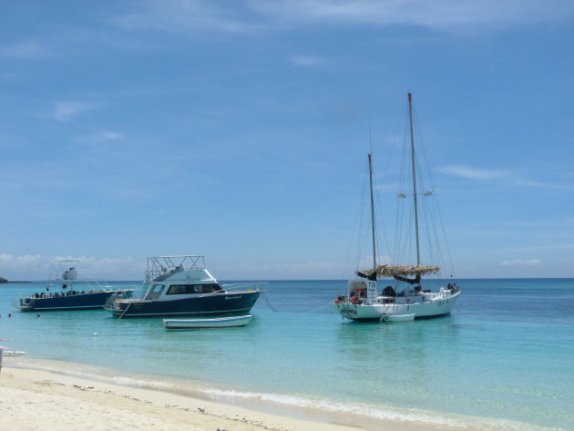 Strand van West bay Roatan